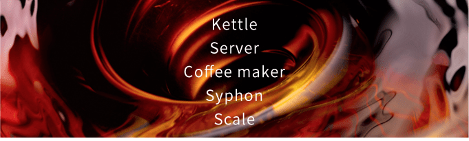 Kettle Server Coffee maker Syphon Scale